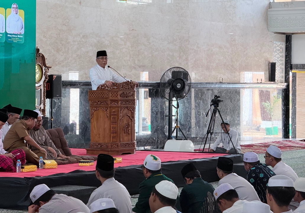 Gus Yahya Attends Pesantrenku Aman Declaration in South Kalimantan
