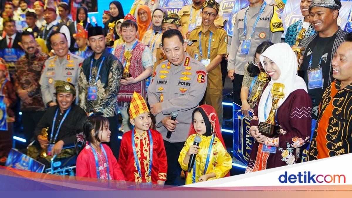 Warm Moment as National Police Chief Gives Children Space to Create, from Storytelling to Aspirations