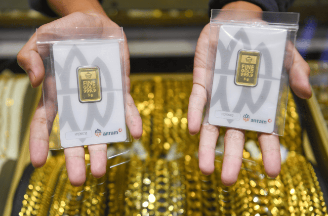 Antam Gold Price Plunges Rp30,000 to Rp2.68 Million