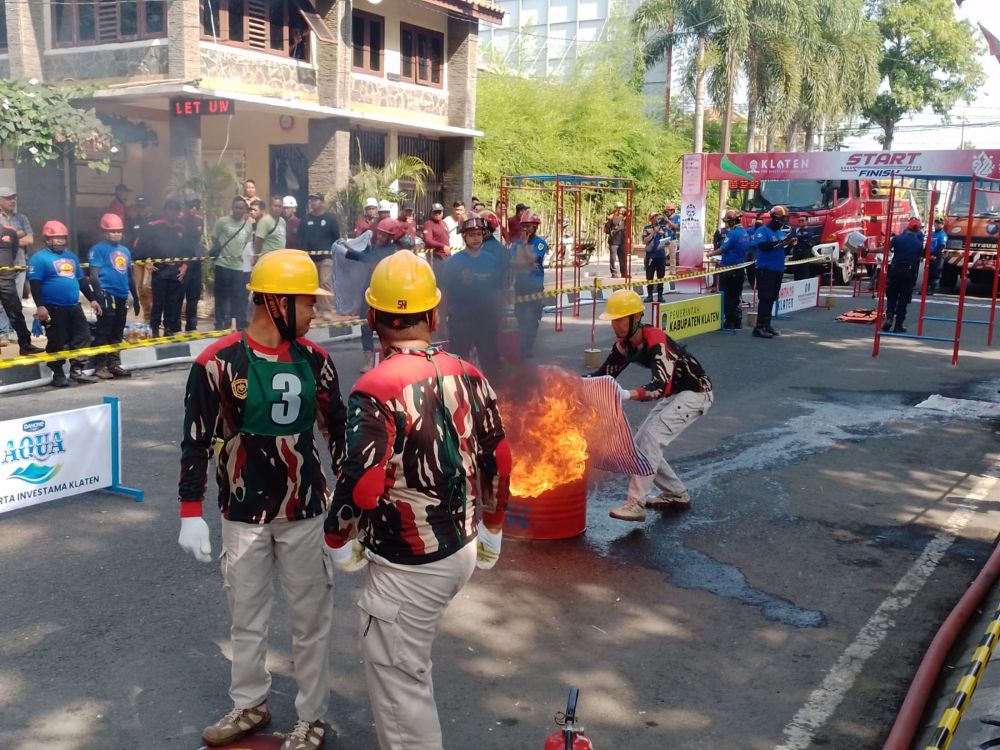 Klaten Holds Fire Safety Challenge 2026