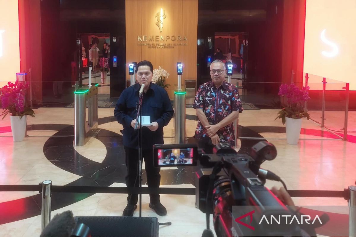 Minister Erick Thohir Claims Kemenpora Has 'Moved Up a Class' in Governance