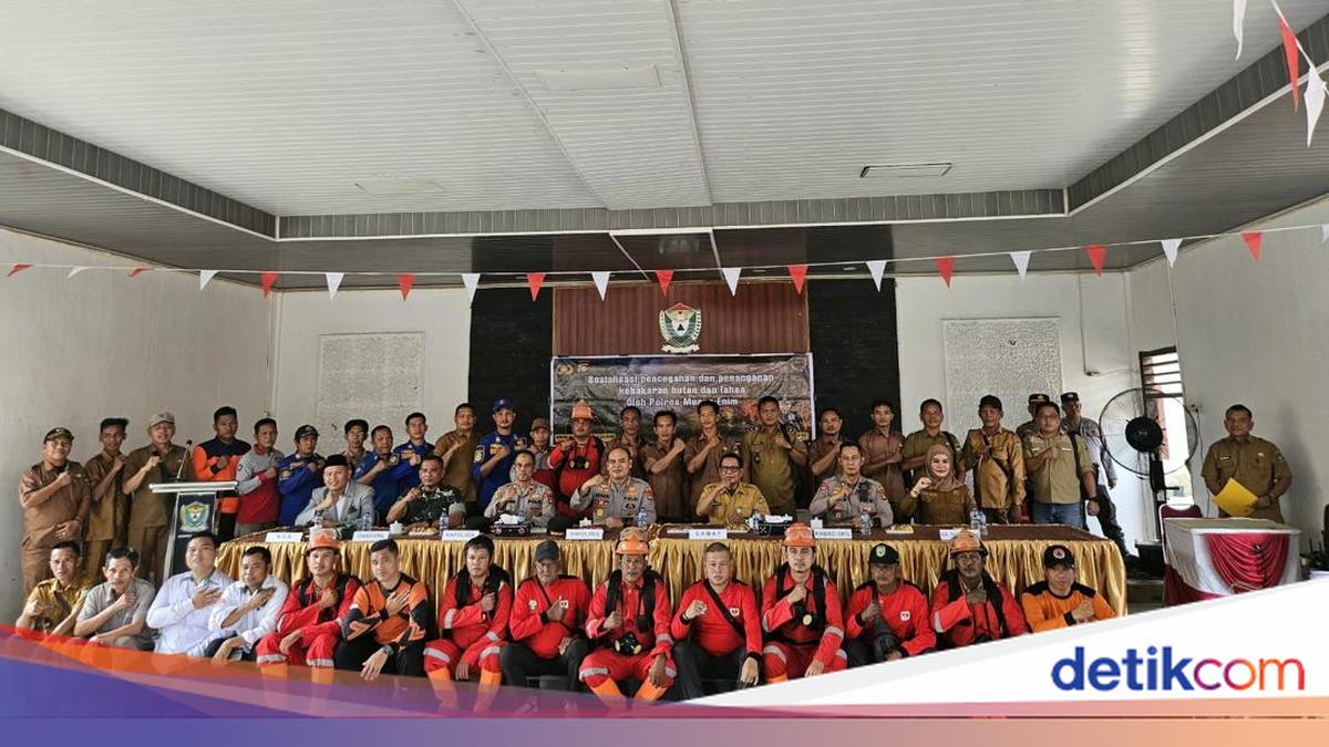 South Sumatra Police Urge Community Unity to Prevent Forest and Land Fires in Muara Enim