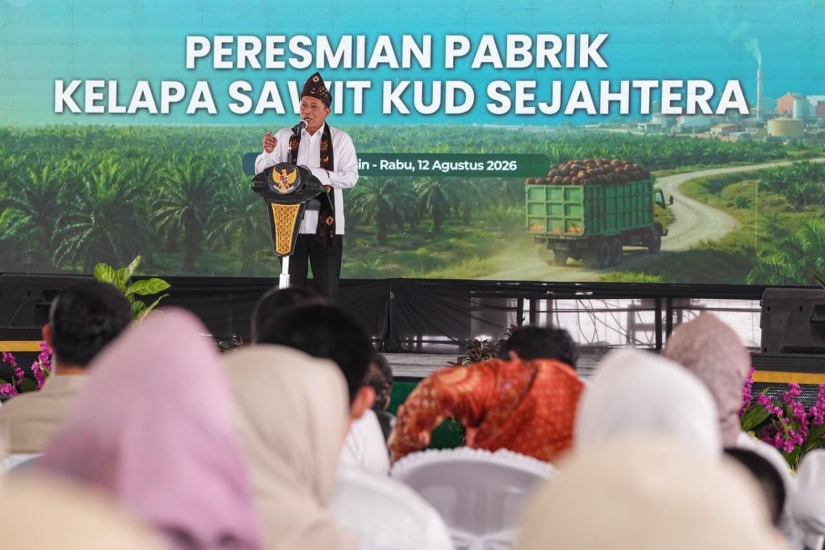 Minister Supports Downstreaming of Palm Oil Cooperatives to Build Cooking Oil Refinery