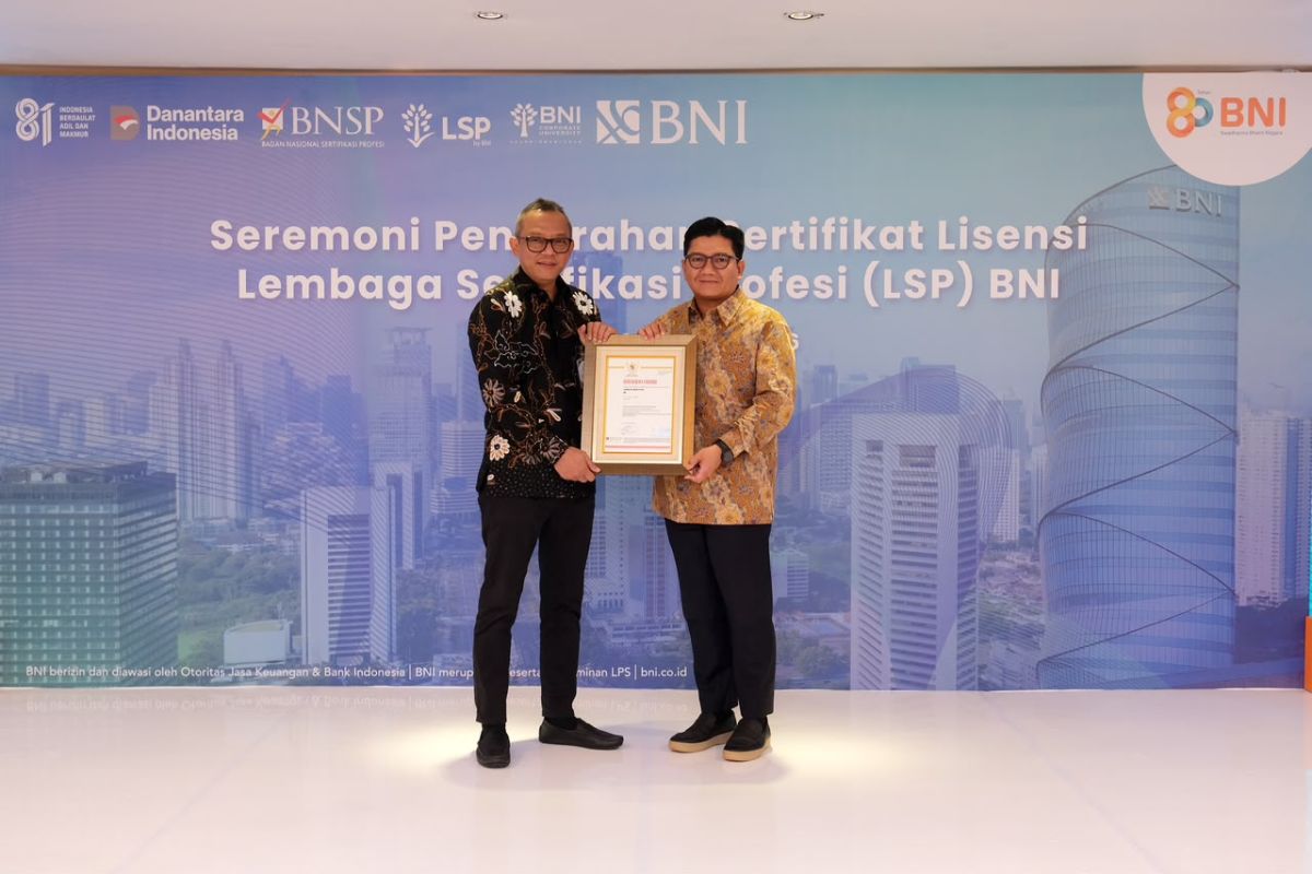 BNI Strengthens HR Governance Through LSP and ISO Certification