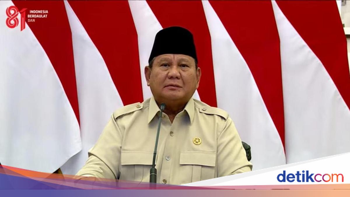 Prabowo Praises Police Chief Sigit: Reaching the Top of the Police Force Through Achievement