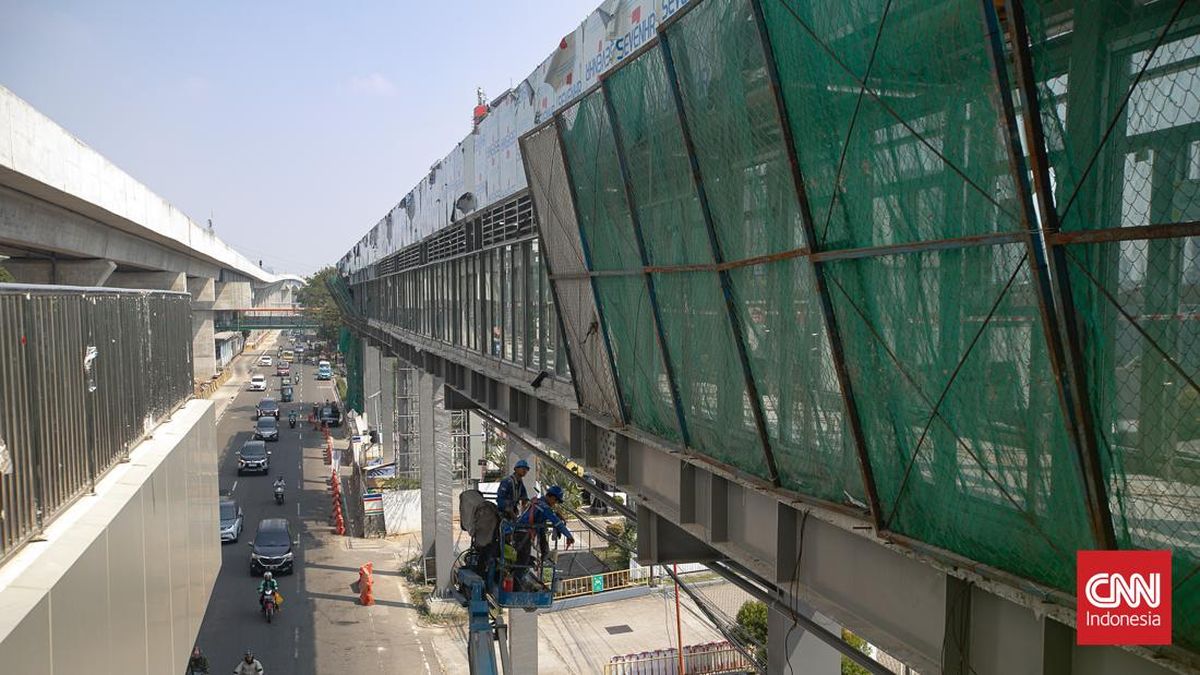 Jakarta LRT Velodrome-Manggarai Route 97 Percent Complete, Set for 20 August Finish
