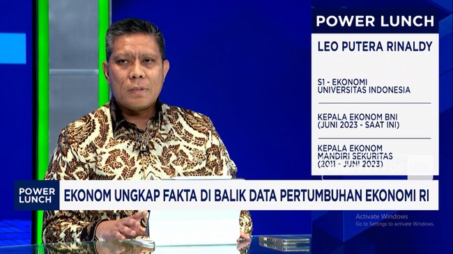 Economist Reveals Facts Behind GDP Data, Says Indonesian Economy Remains Solid