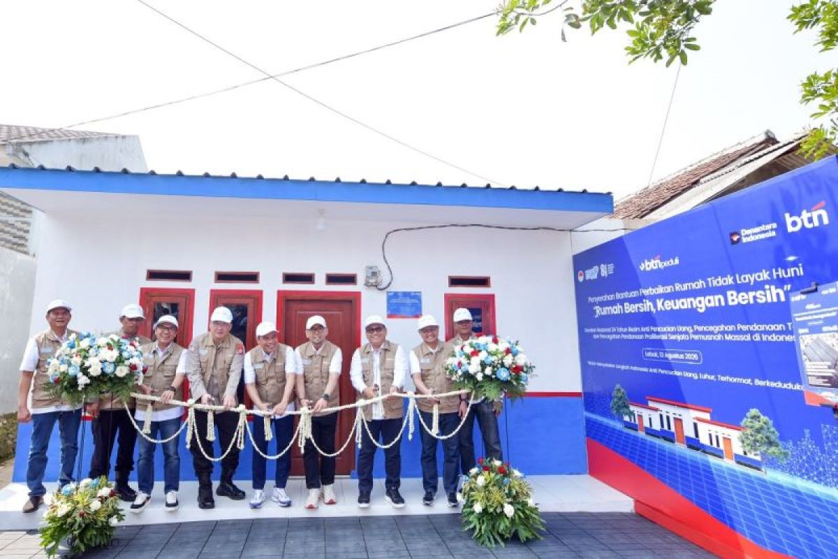 BTN and PPATK Renovate Uninhabitable Homes in Lebak