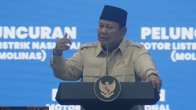 Prabowo Issues Sudden Warning to Petrol Motorcycle Users, Here's Why