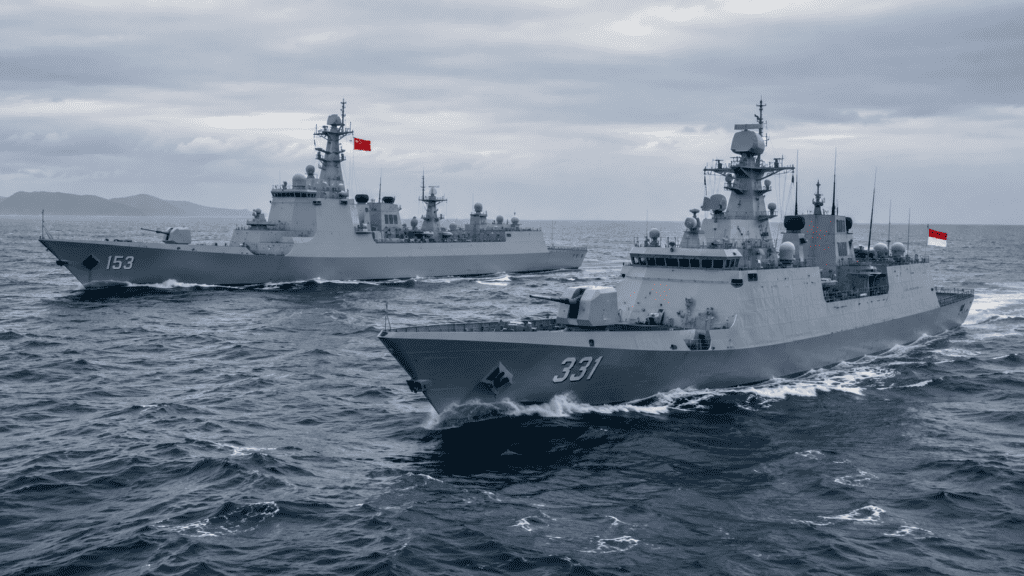China’s naval drill near Taiwan puts Indonesia in an awkward position
