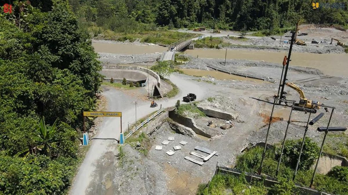 Wariori Bridge Construction Accelerated to Restore Connectivity