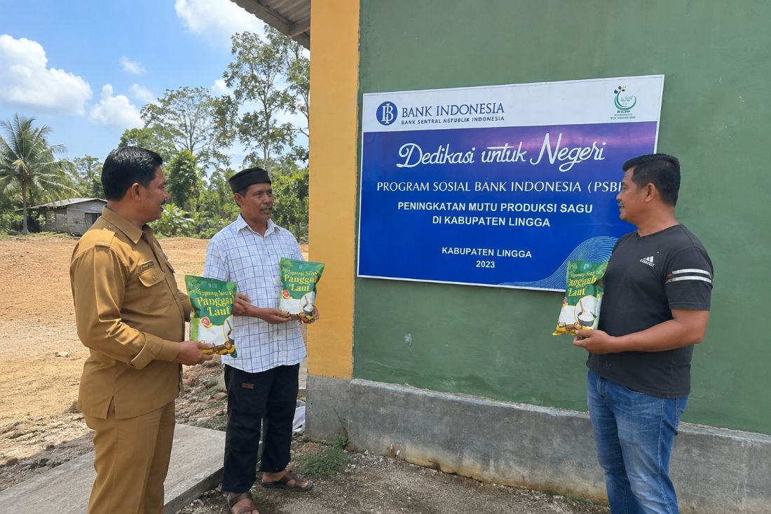 Lingga Encourages Sago Downstreaming to Boost Local Economy