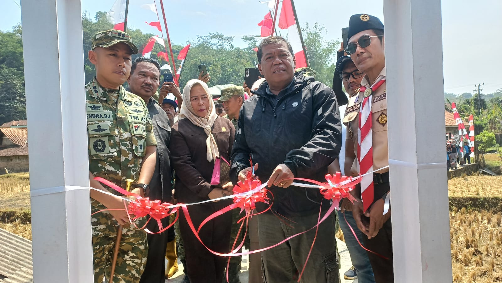 Garuda Merah Putih Pioneer Bridge Inaugurated in Majalengka