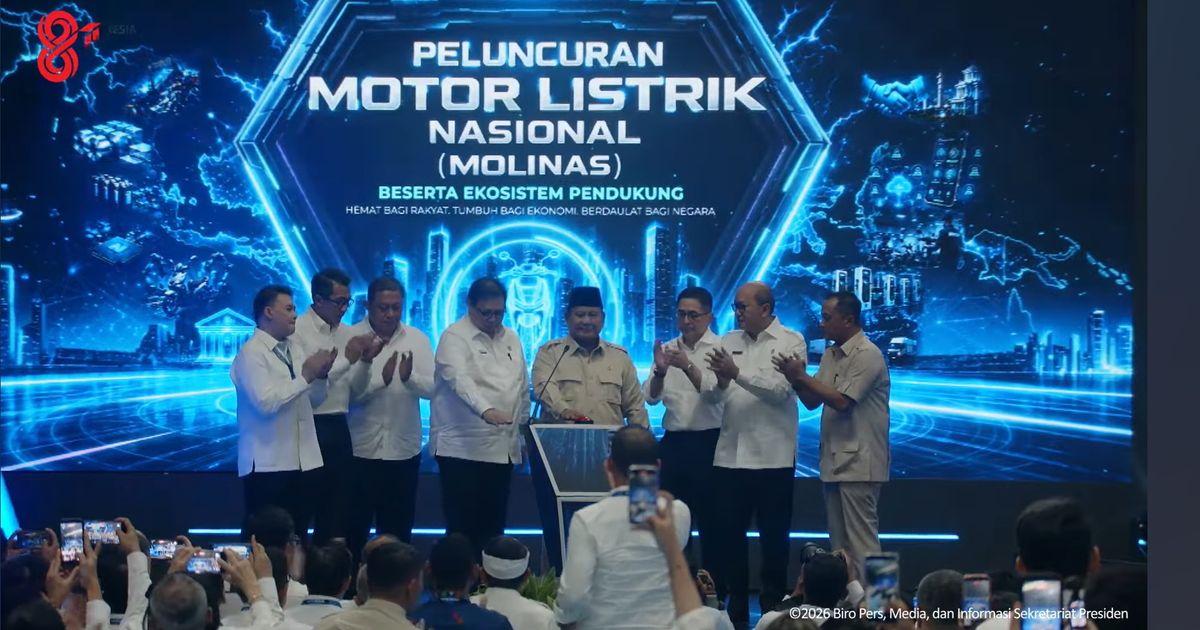 Prabowo Launches National Electric Motorcycle and Supporting Ecosystem at Alva Factory