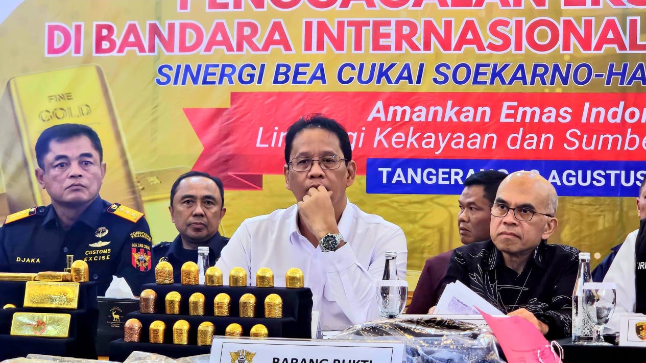 Gold Smuggling Worth Rp 63 Billion Uncovered at Soekarno-Hatta, Purbaya Reveals Two Methods