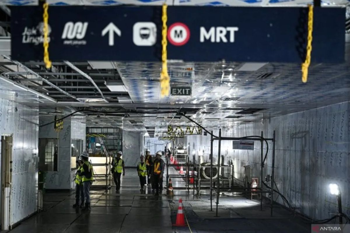 MRT Jakarta Phase 2A Construction Cost Estimated at Rp25.3 Trillion
