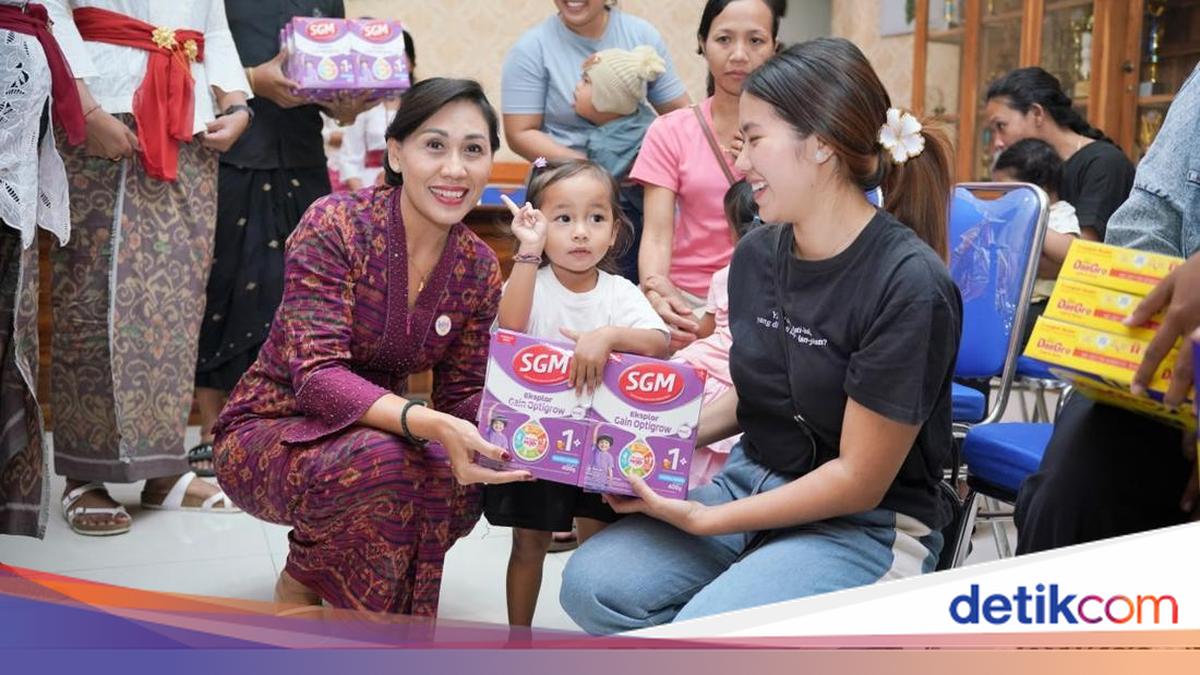 Gianyar Provides Specialised Milk to 28 Stunted Toddlers to Boost Growth