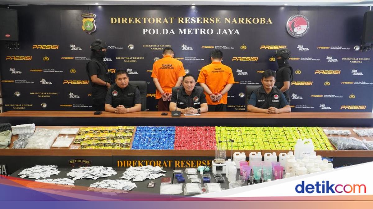 Metro Jaya Police Uncover Etomidate Vape Lab in North Jakarta and Tangerang Apartments