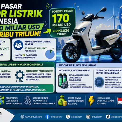 Indonesia's Electric Motorcycle Market Potential Pegged at USD 170 Billion