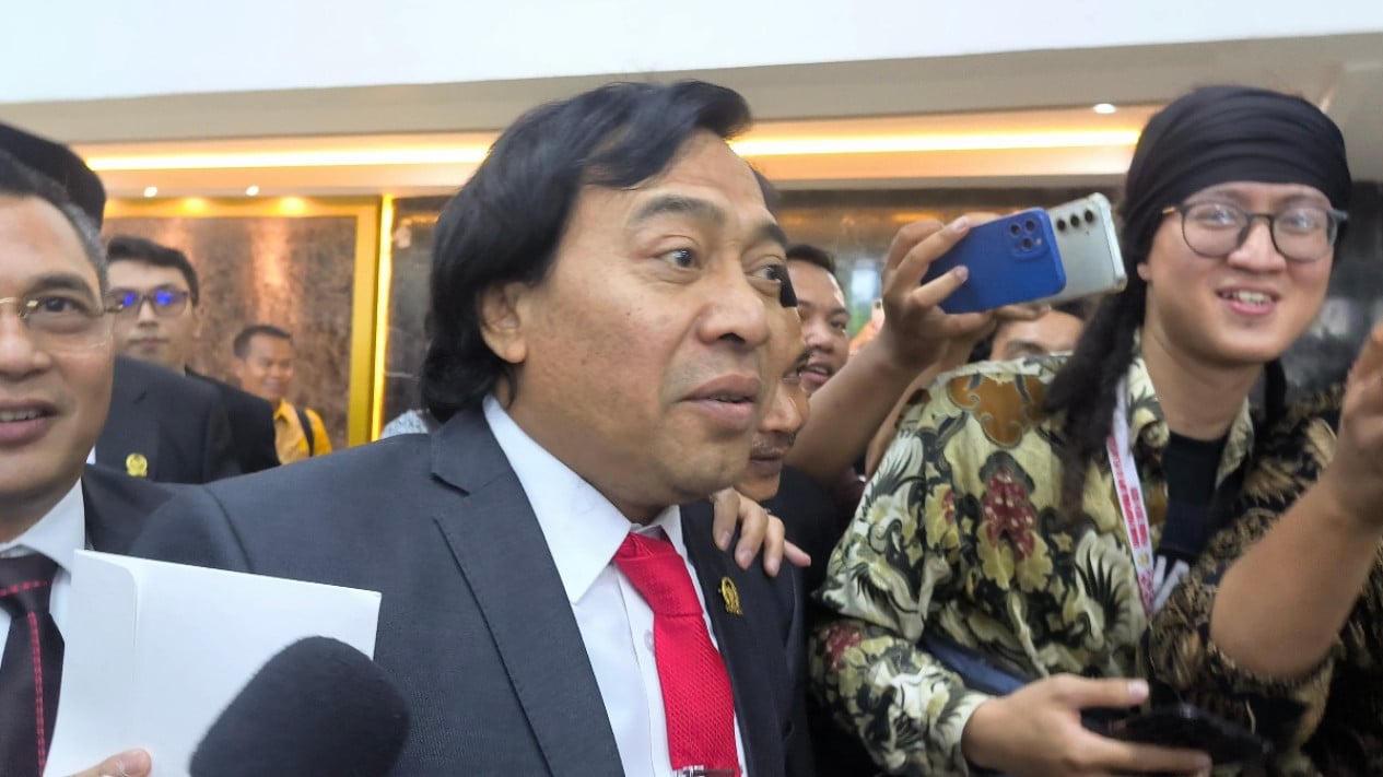 Komeng's Quip at MPR Annual Session: I Didn't Ask the President for Hope, Just to Be the People's Top Choice