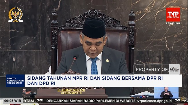 MPR Chairman Confident Free Nutritious Meal Programme Will Realise Golden Indonesia 2045