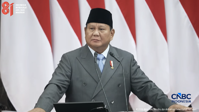 Prabowo Slams MBG Programme Corruptors as 'Barbaric'