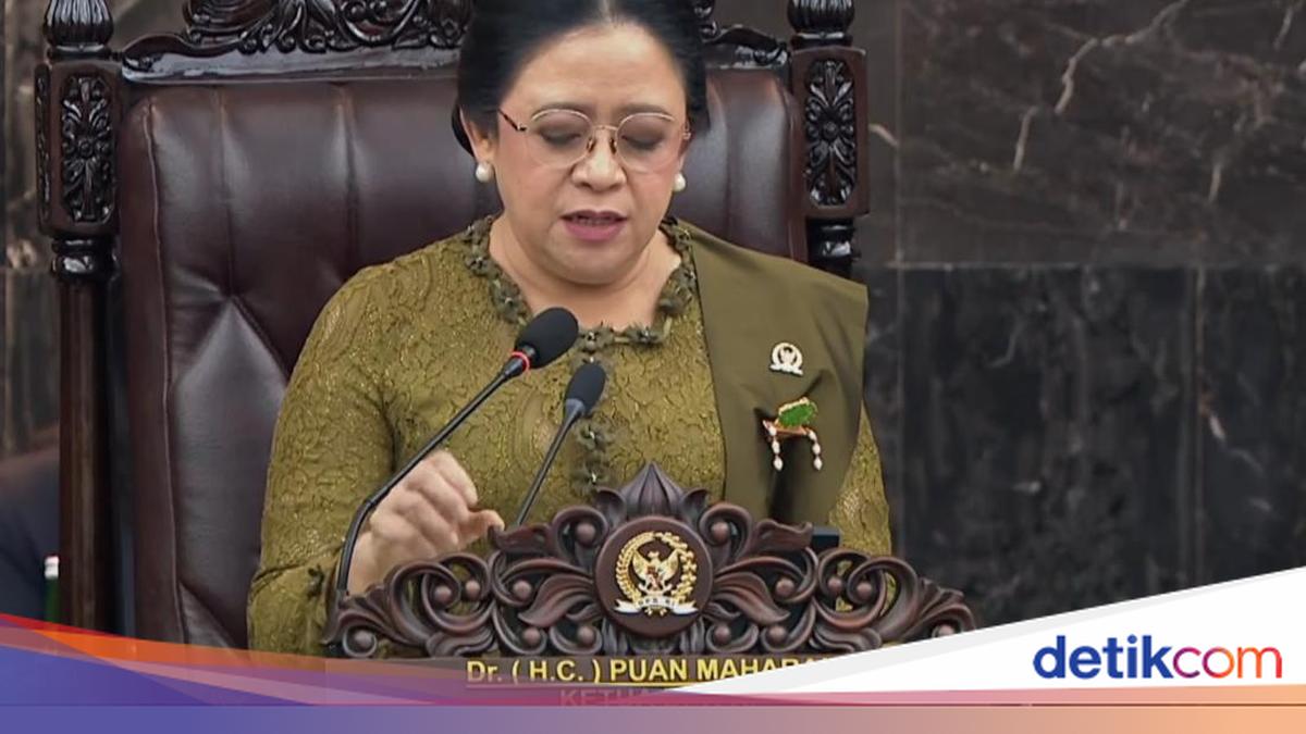 Puan Leads Plenary Session Before Prabowo, 463 DPR Members Attend