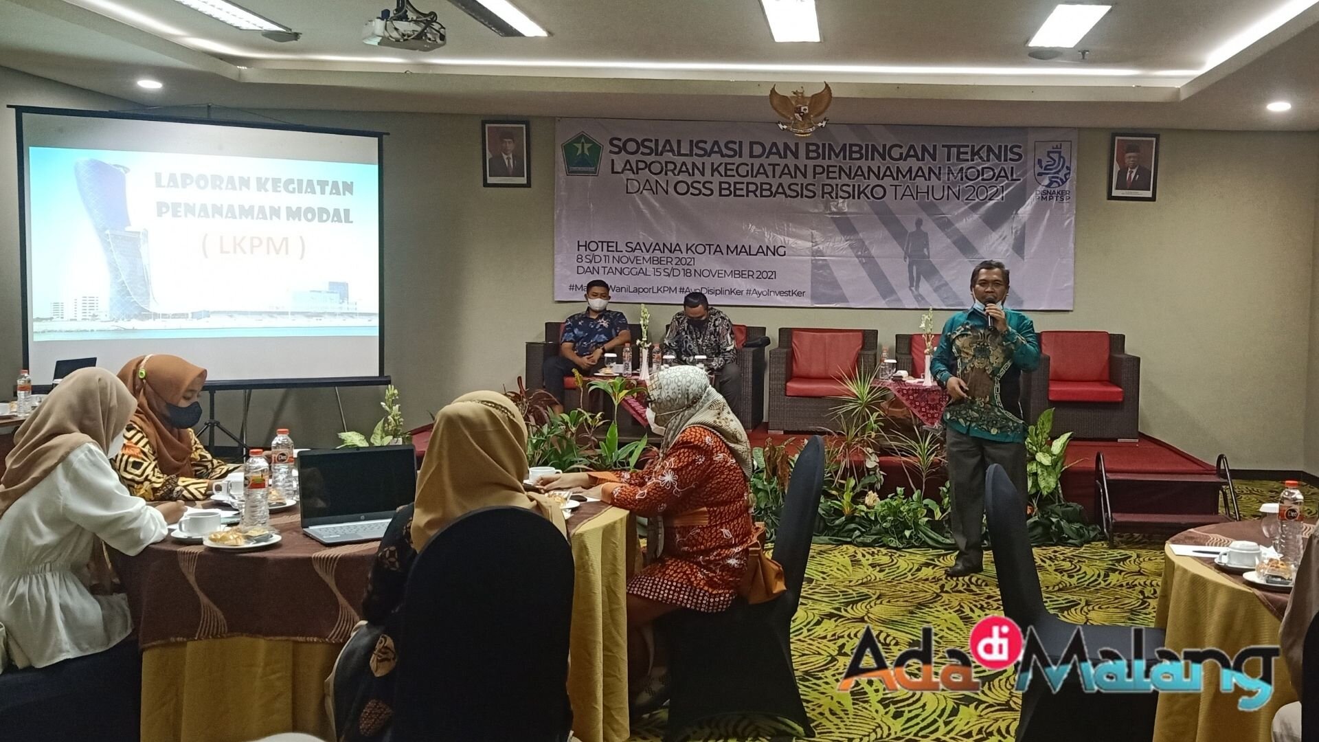 Para Pelaku Usaha Di Kota Malang Dikenalkan OSS RBA Dan Penanaman Modal