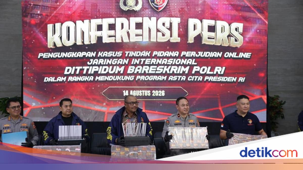 Bareskrim Dismantles 3 Online Gambling Headquarters in Tangerang, 14 Named as Suspects