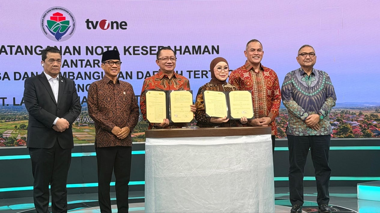 Ministry of Villages and tvOne Officially Collaborate to Promote the Potential of Thousands of Villages