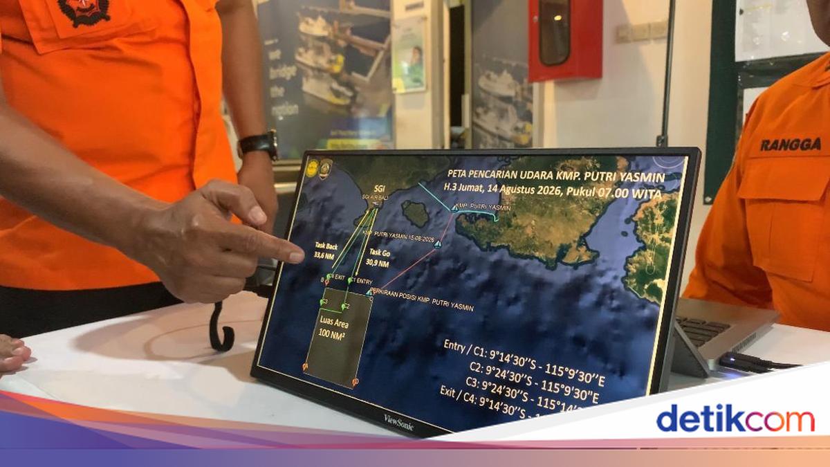 Four Victims of KMP Putri Yasmin Still Missing, SAR Expands Search to South of Bali
