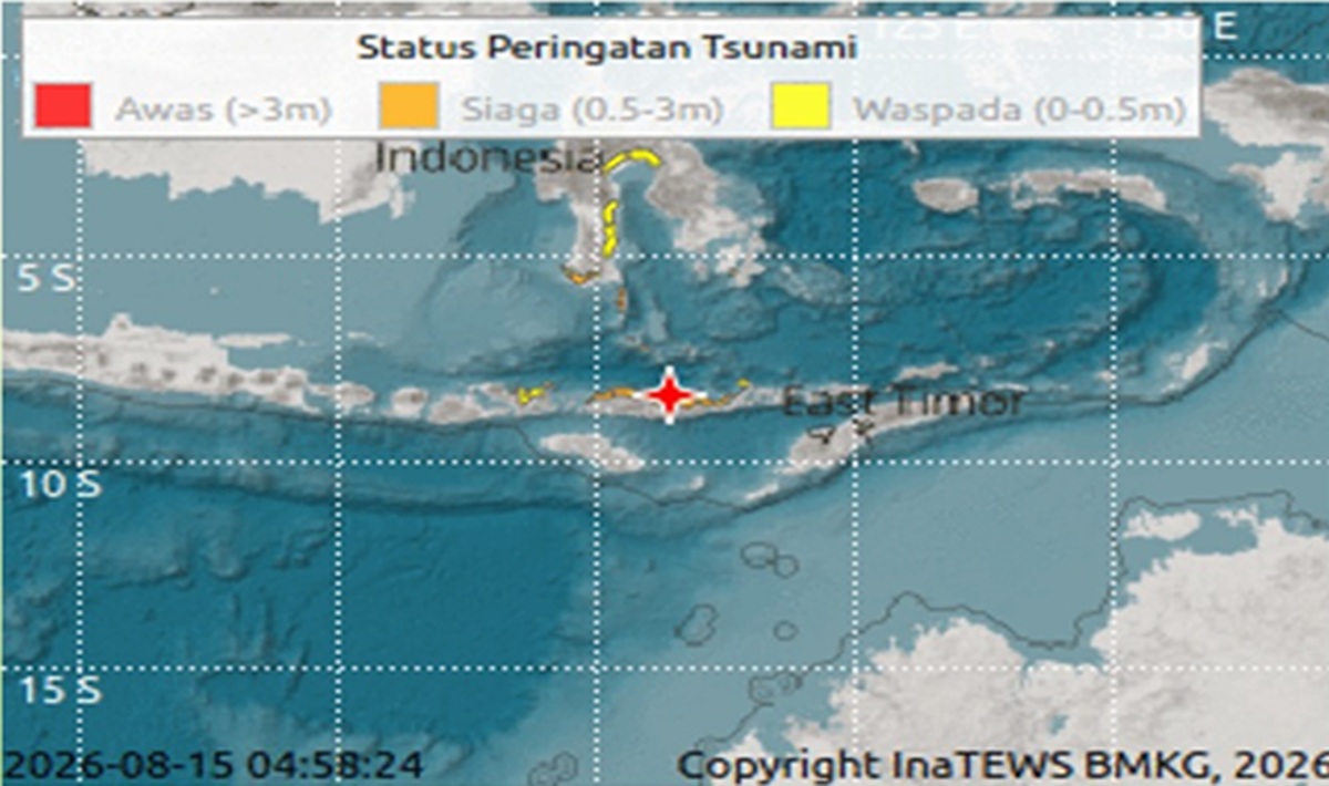 M7.7 Earthquake Strikes NTT, Triggers Tsunami Warning and Evacuations