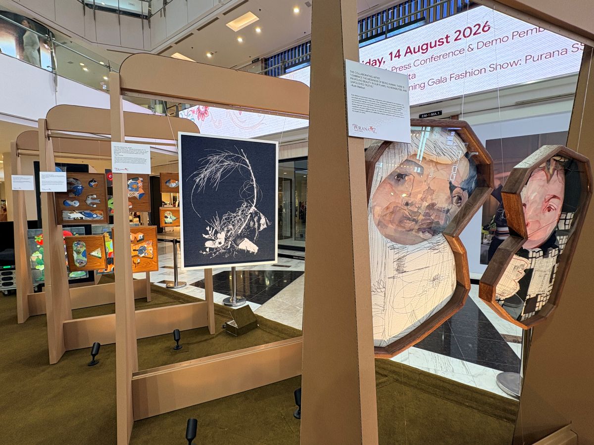 Textile Waste Art Featured at Purana 17: Renjana Perca Exhibition