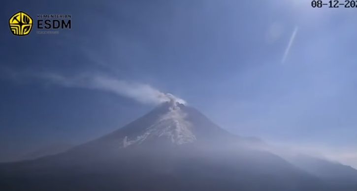 Mount Merapi Shaken by 1,205 Earthquakes