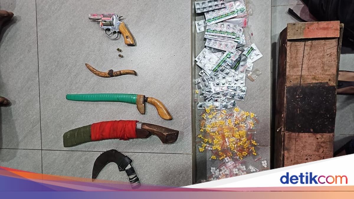 Police Arrest 3 Illegal Hard Drug Dealers in Bogor, Homemade Firearm Seized