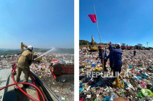 Four Fire Hotspots Detected at Jatibarang Landfill, Semarang City Tightens Monitoring