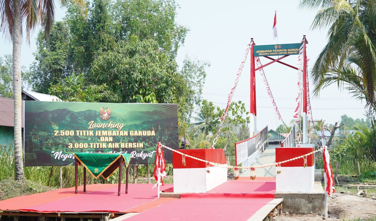 Garuda Bridge Eases Access for Residents on Banjarmasin-Banjar Periphery