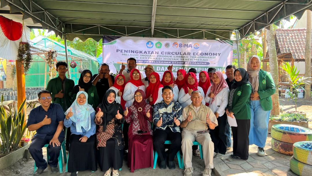 Appropriate Technology Drives Gedog Subdistrict to Become a Circular Economy and Innovative Product Hub