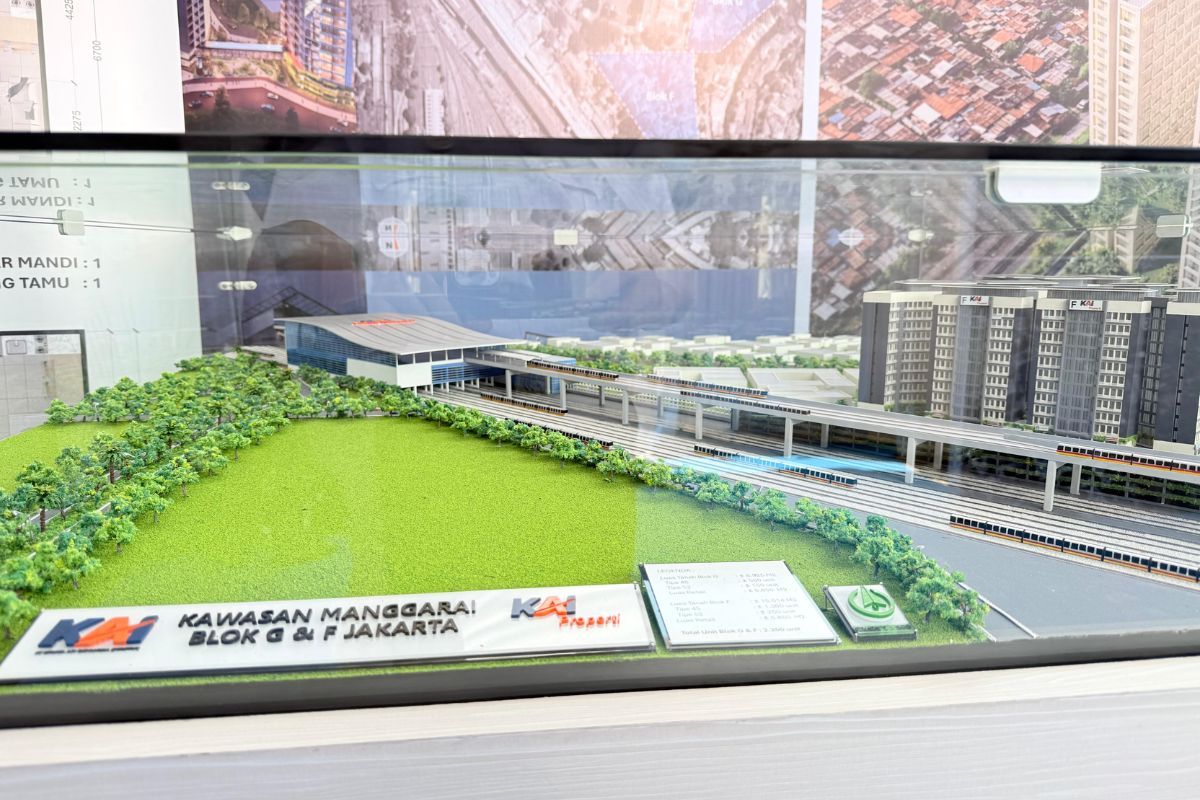 KAI Prepares to Develop Affordable Housing in Central Jakarta, Manggarai as Initial TOD Development