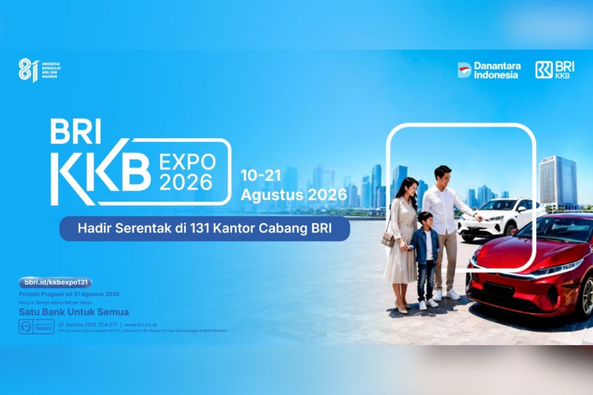 BRI KKB Expo 2026 held at 131 branch offices, easing vehicle financing access