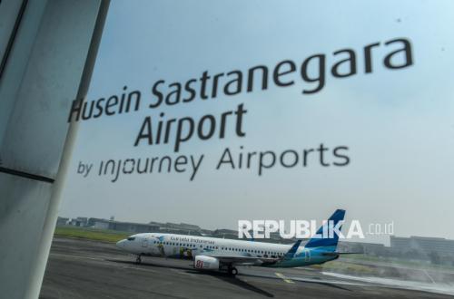Garuda Reopens Bali-Bandung Route, Jet Aircraft Return to Husein Sastranegara