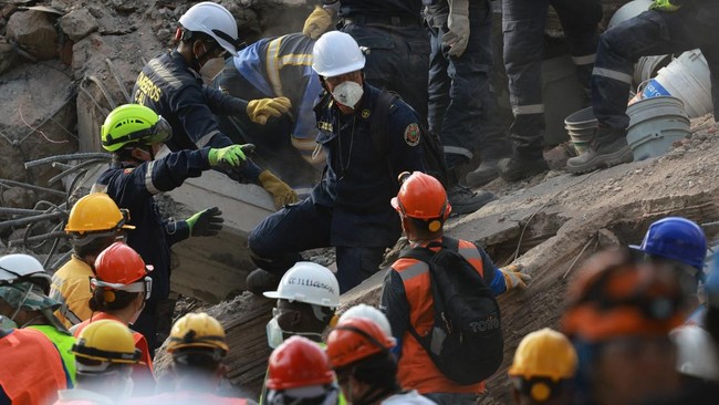 Rescue Teams Race Against Time to Find Earthquake Victims