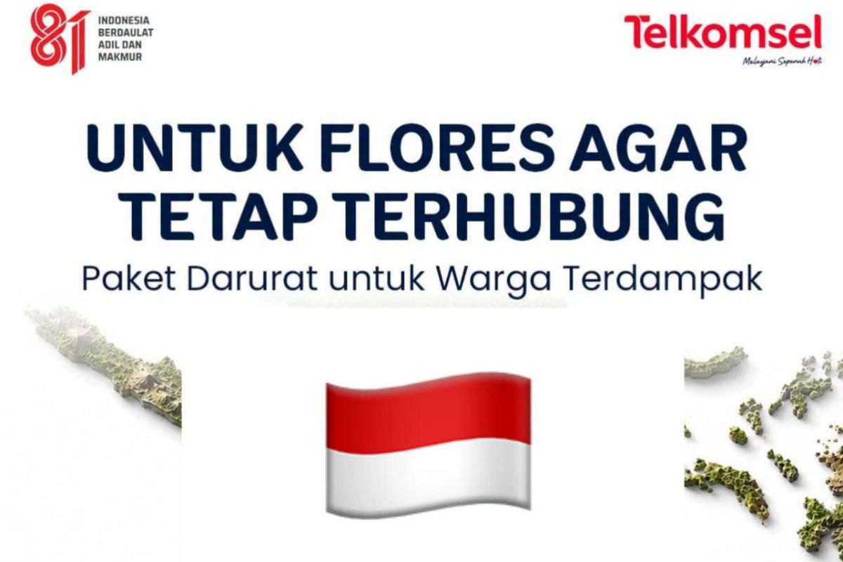 Telkomsel restores network services after M7.7 earthquake in NTT