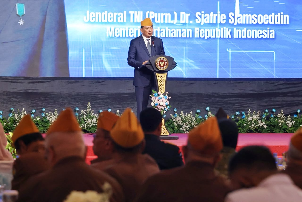 Commemorating National Veterans Day 2026, Defence Minister Sjafrie Urges Young Generation to Emulate the Values of Struggle