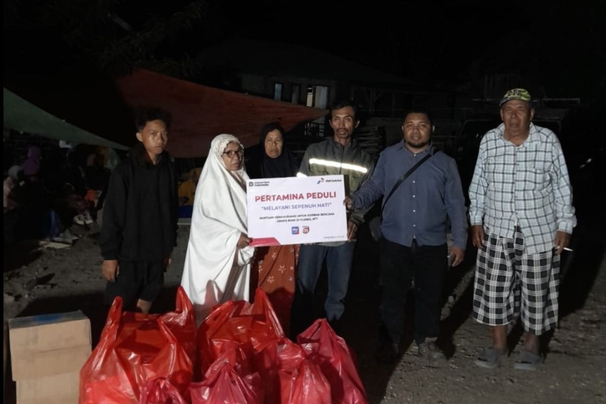 Pertamina distributes aid and ensures energy supply remains secure in NTT