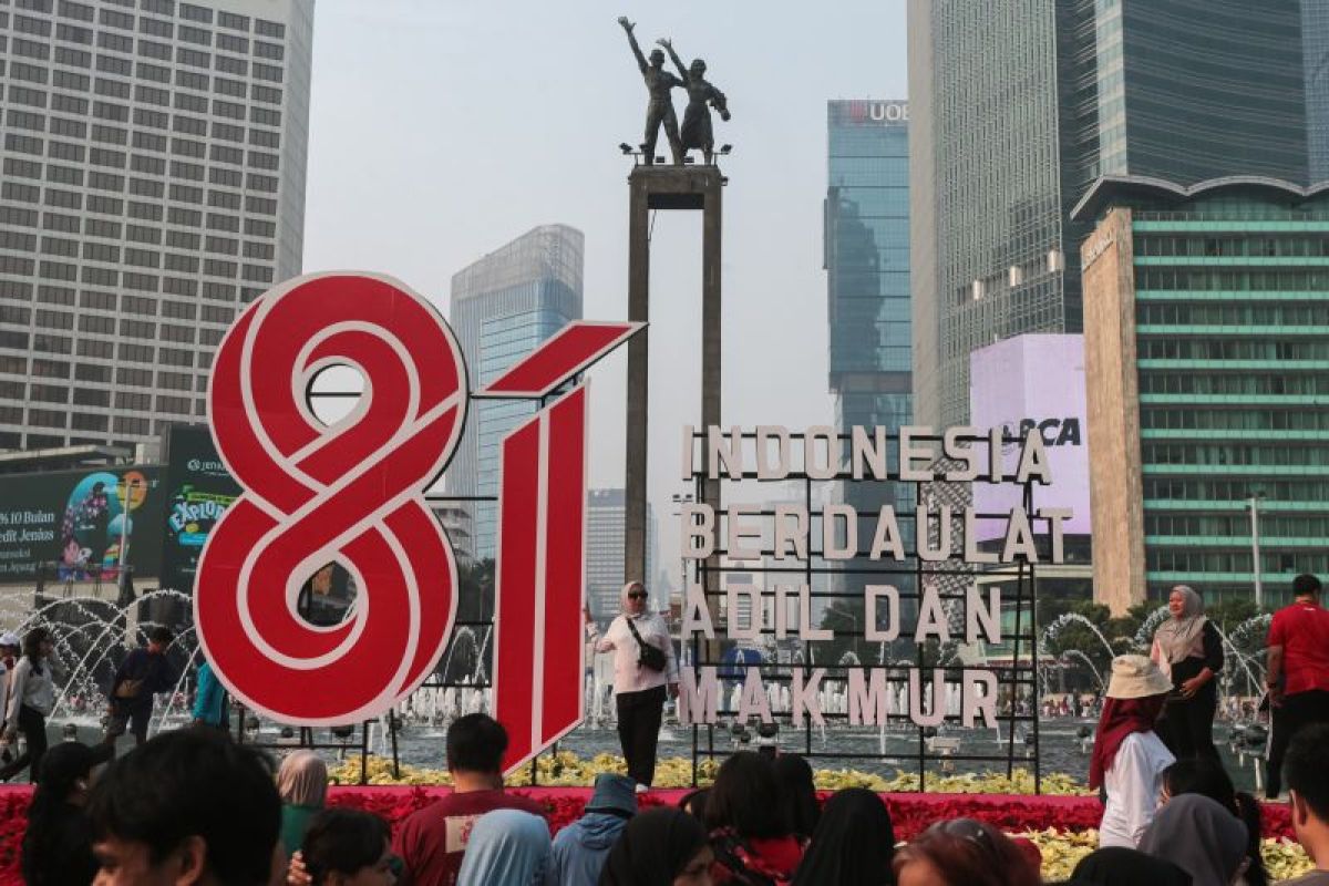 From Monas to NTT: Jakarta residents mark Independence Day by strengthening solidarity