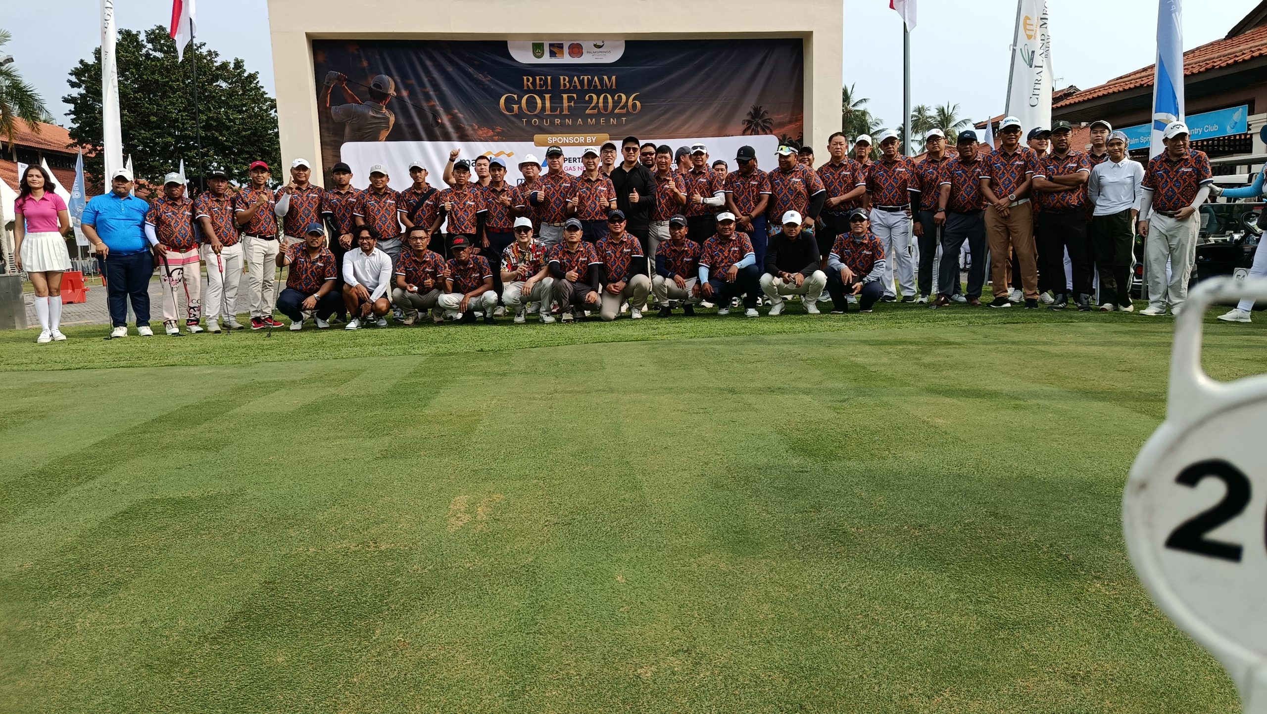REI Batam Golf Tournament 2026 Involves 260 Golfers from Three Countries