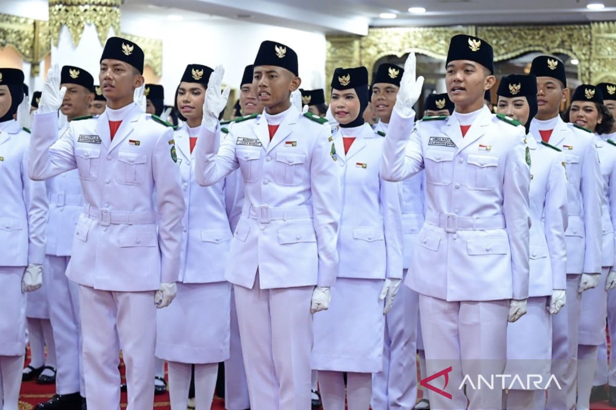 Paskibraka 'Indonesia Berdaulat' ready for duty, here is the full formation