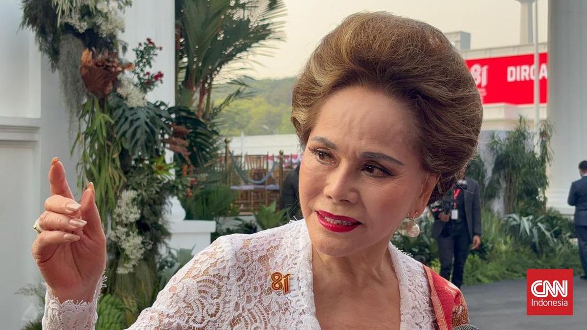 Dewi Soekarno Attends Independence Day Ceremony, Surprised by Many Changes at the Palace