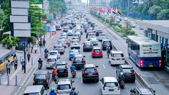 Jakarta Traffic Engineering During 81st Indonesian Independence Day, 18 Roads Affected